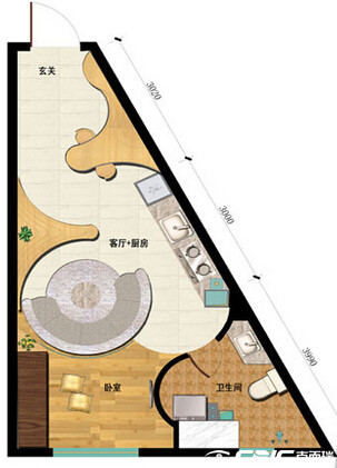 A1户型图