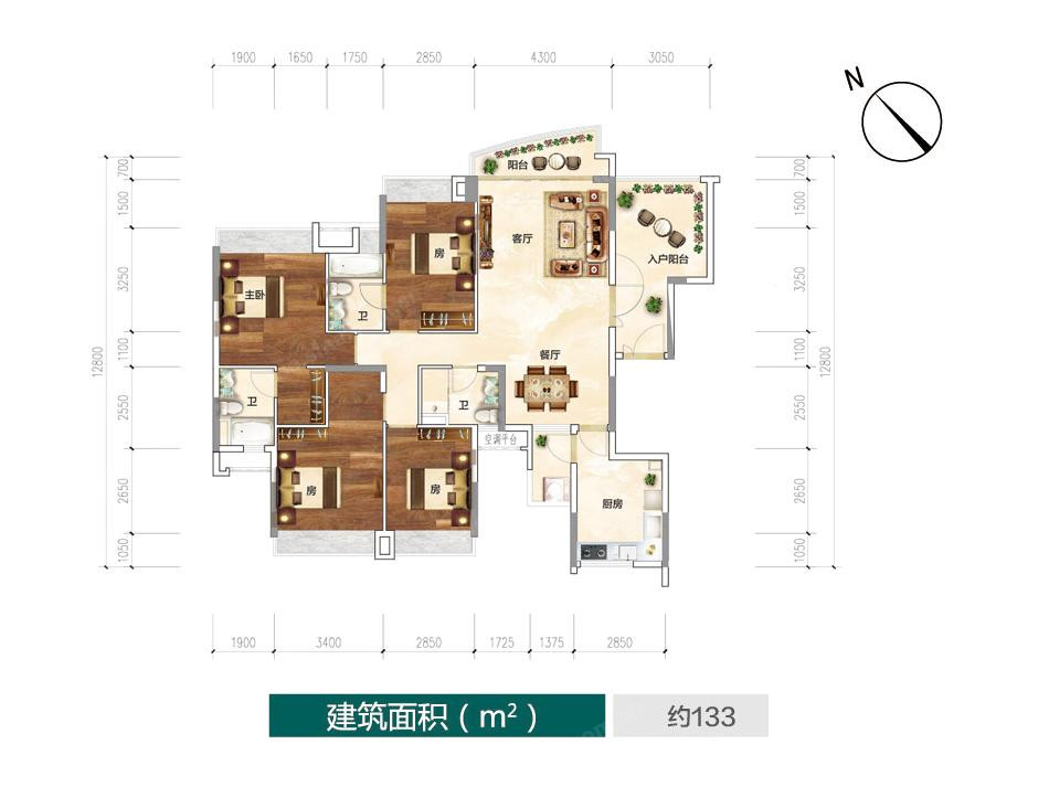 D1户型图