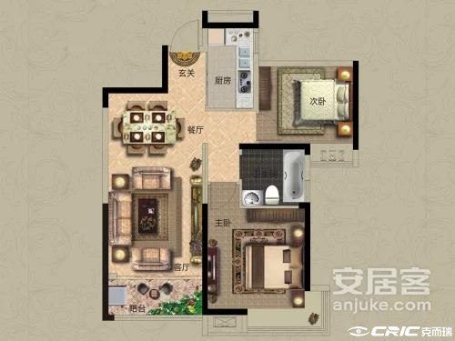 B户型图