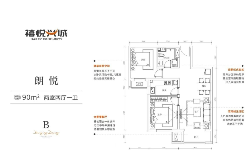 B户型图
