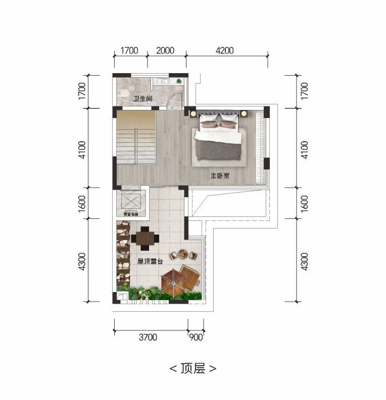 樾墅户型图