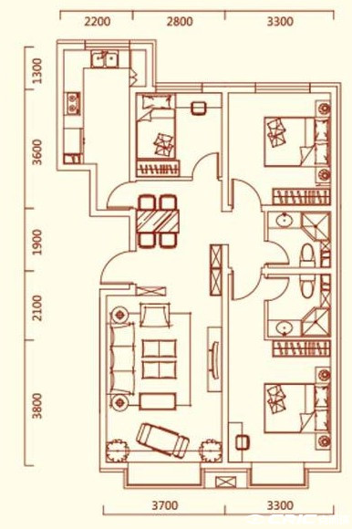 3D户型户型图