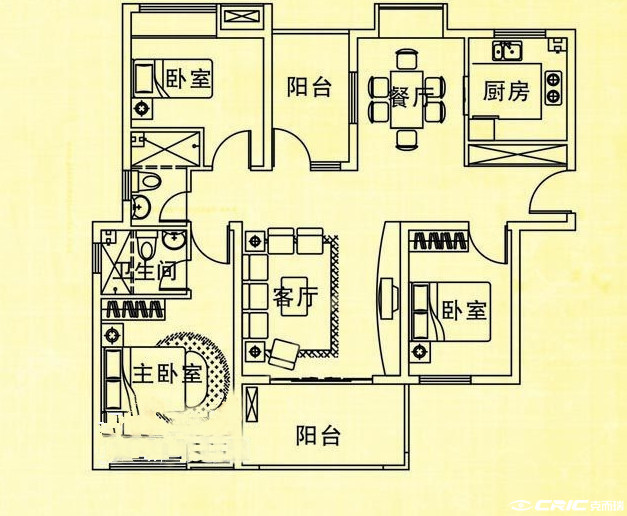 C户型图