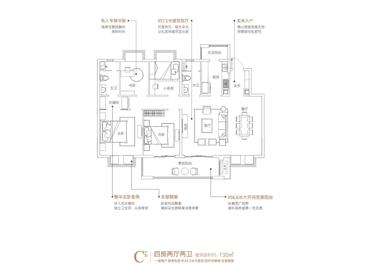 C户型图