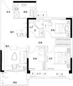 E户型图