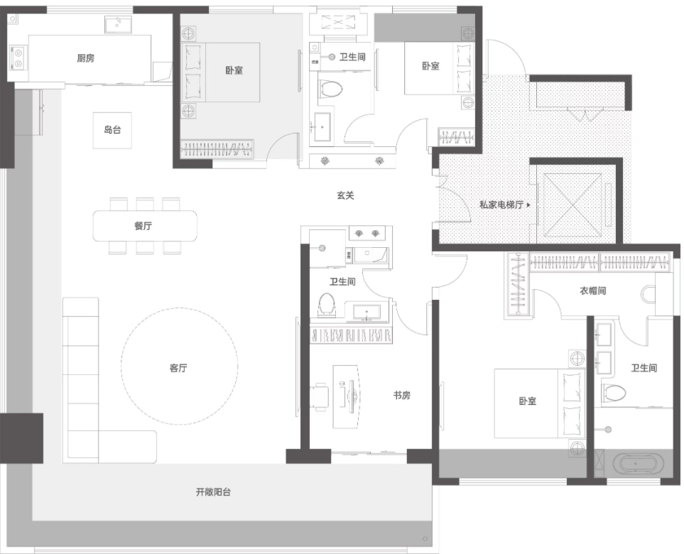230户型图