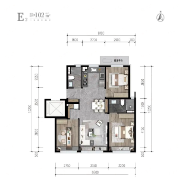 E2户型图