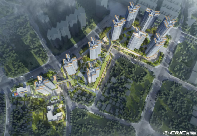 市政·观璟花园 效果图
