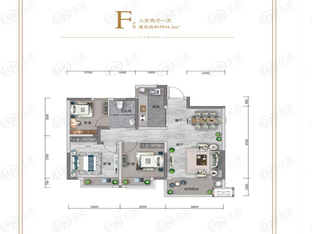 F户型图