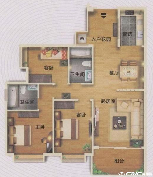 C户型图