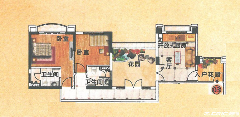 B5户型图