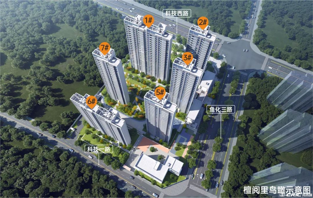 高科枫林九里檀阅里 效果图