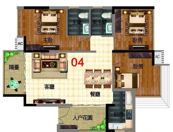 B户型图