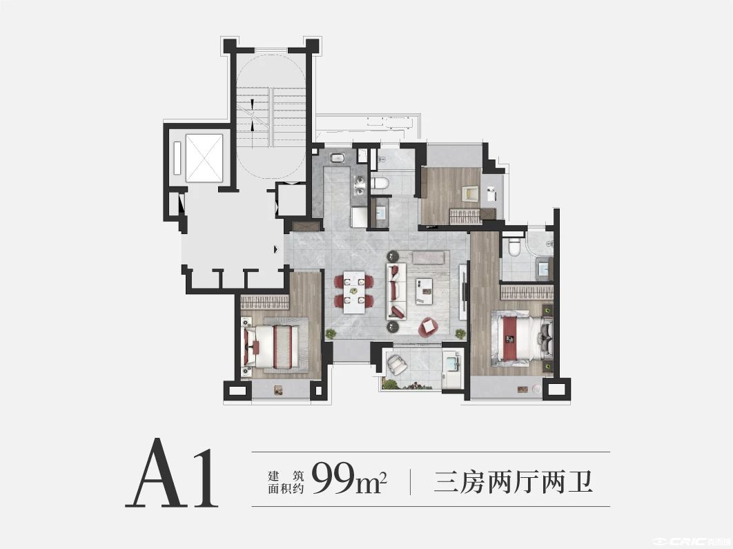 A1户型图