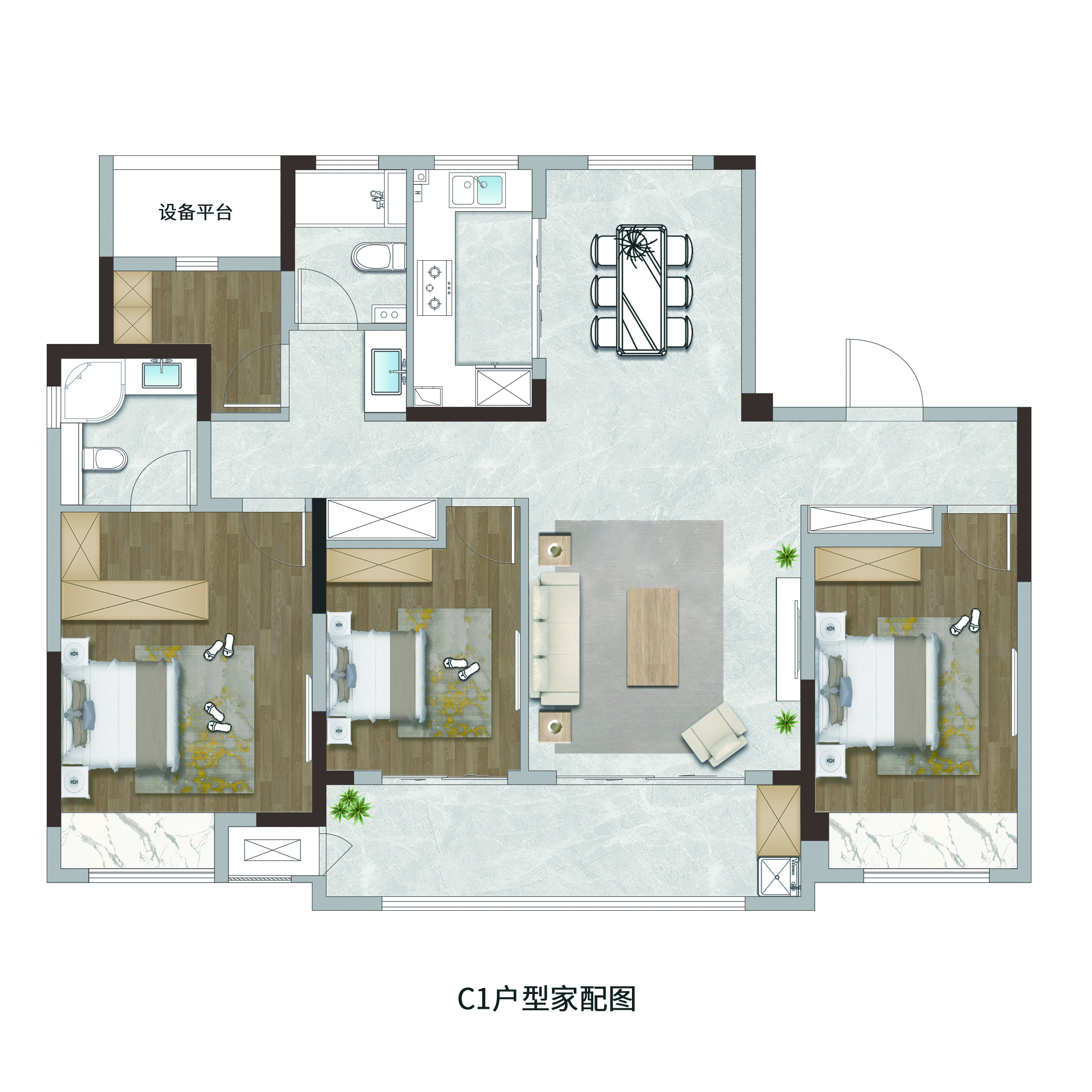 143户型图