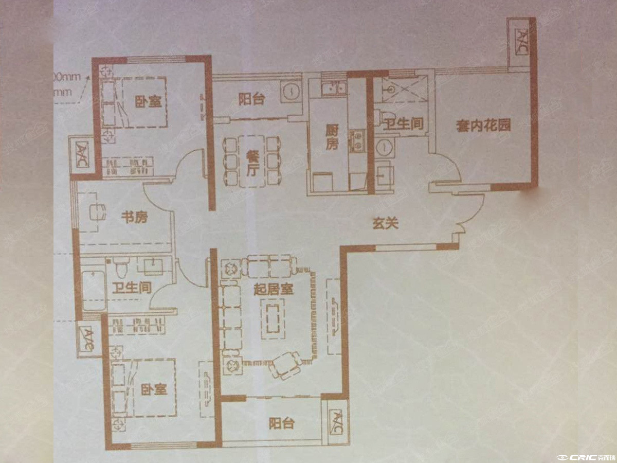 E4-C户型图