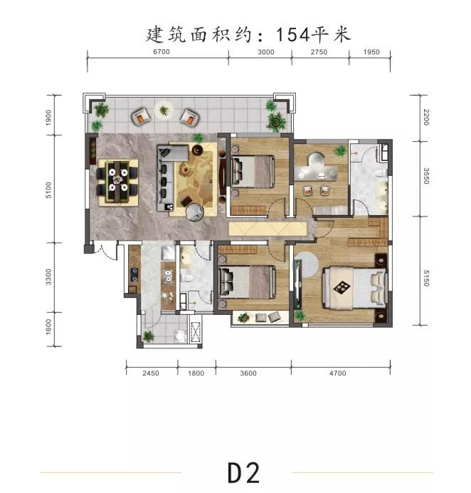 D2户型图