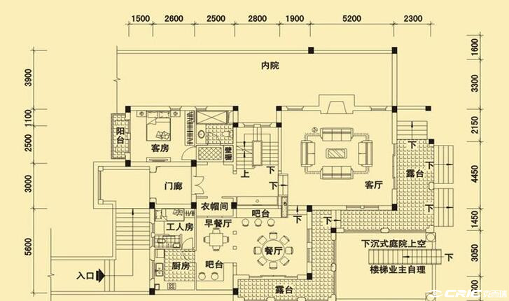 F1户型图