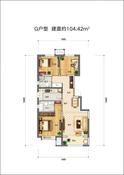 G户型图