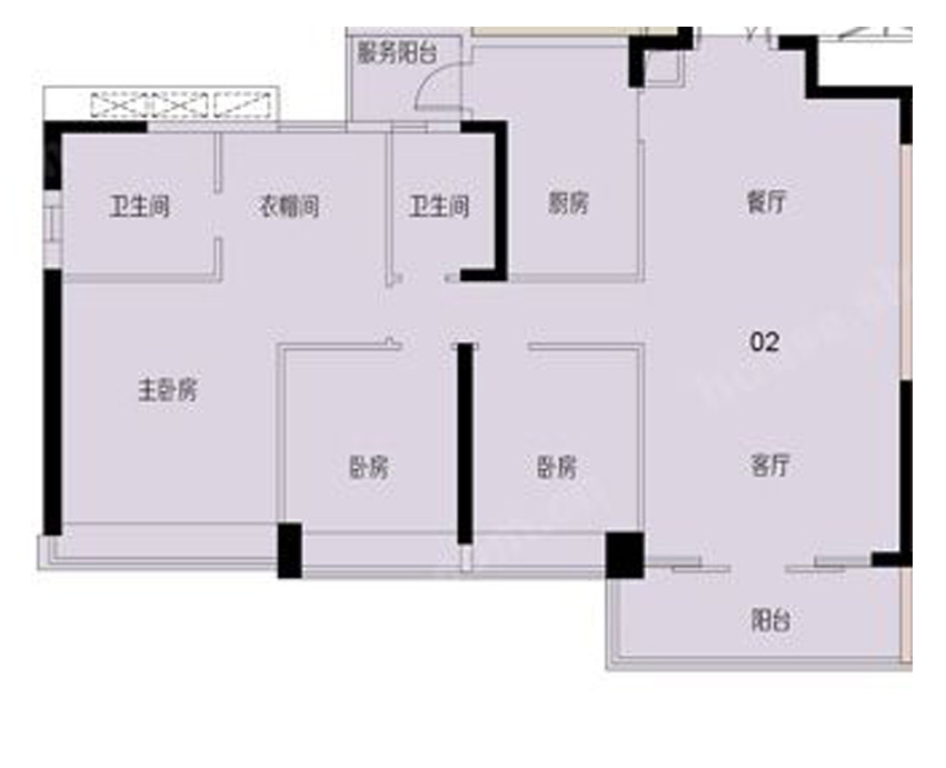 C3户型图