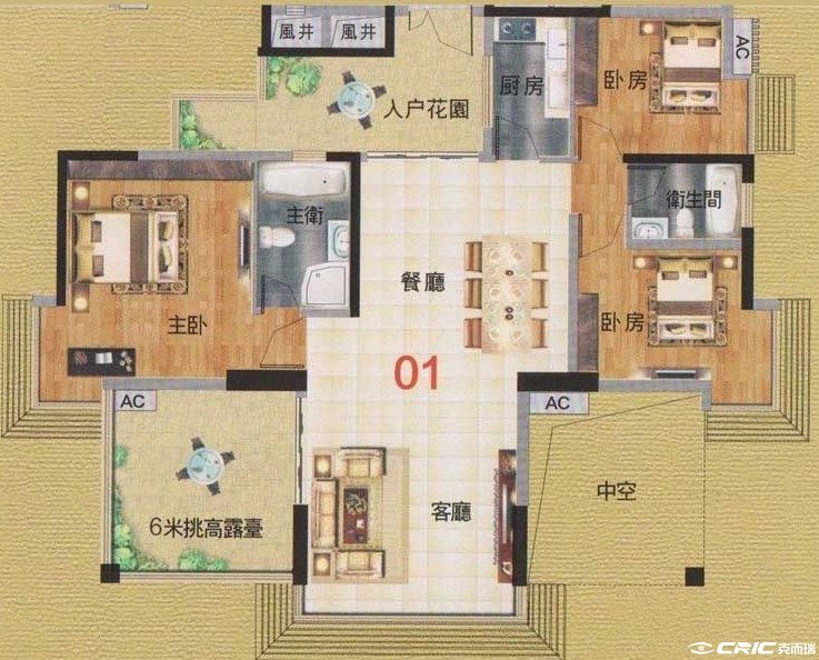 C户型图