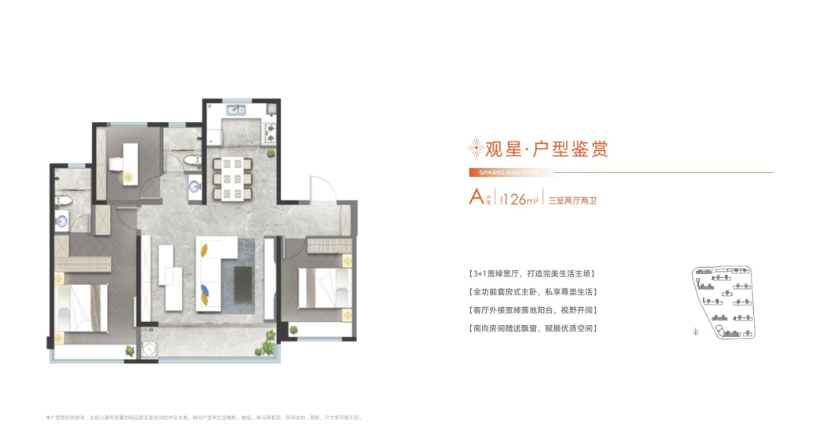 A1 约126㎡户型图