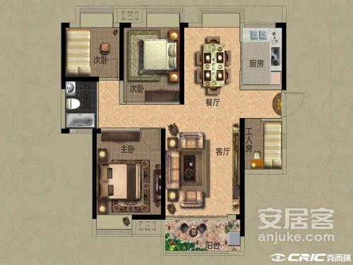 C户型图