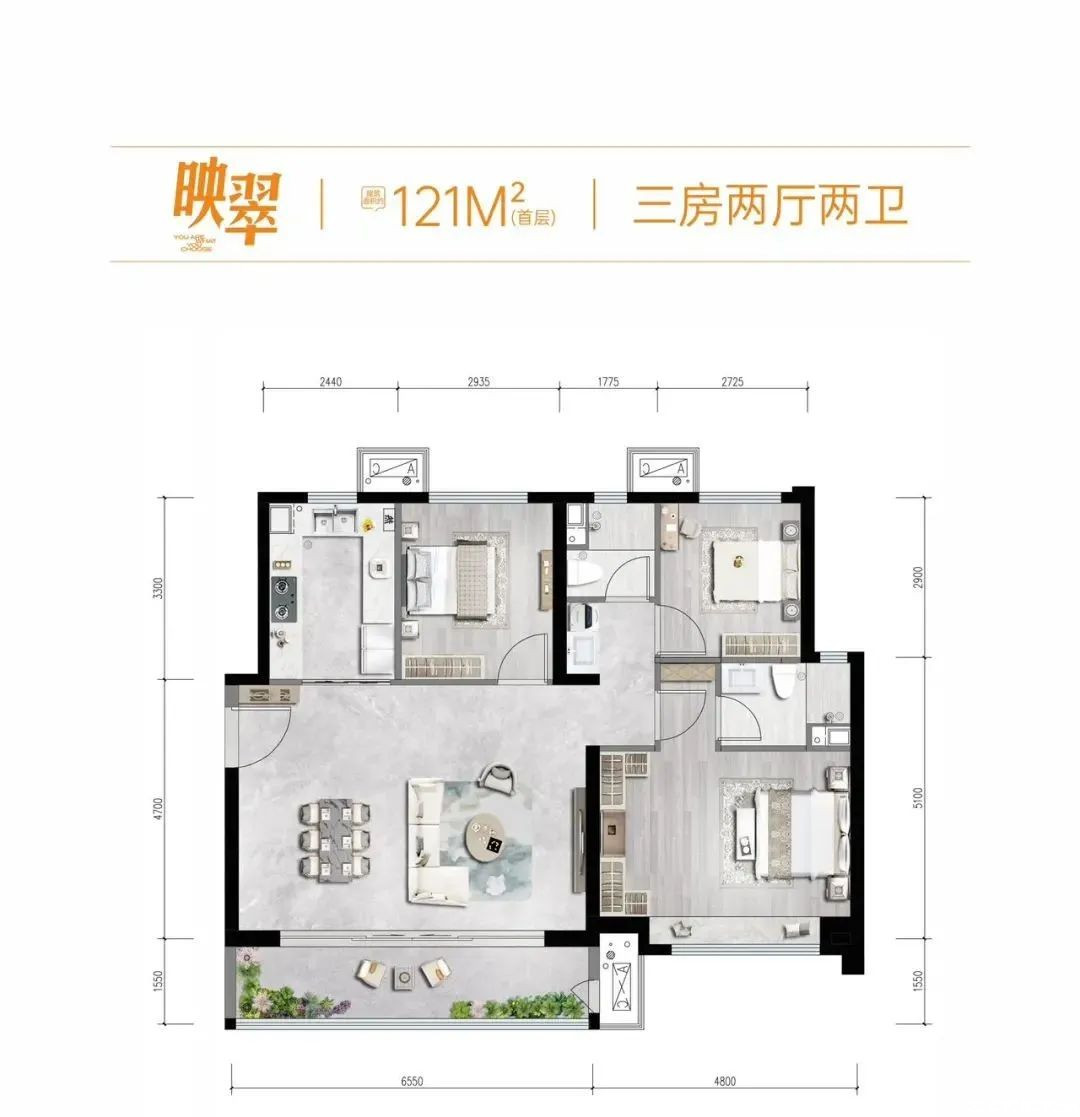 121户型户型图