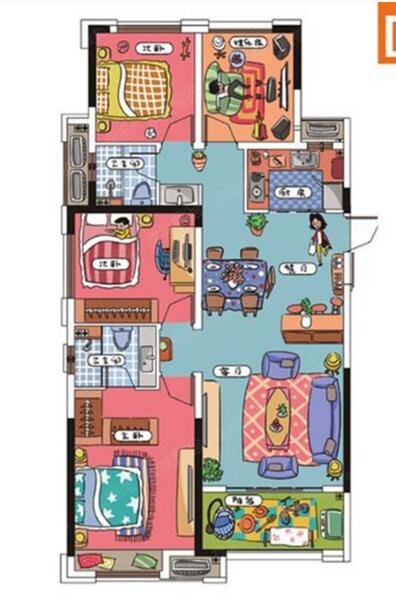 A3户型图