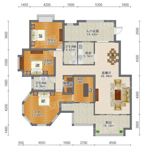 219户型图