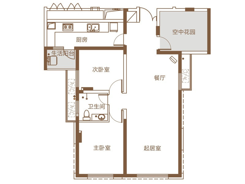 E2-C户型图