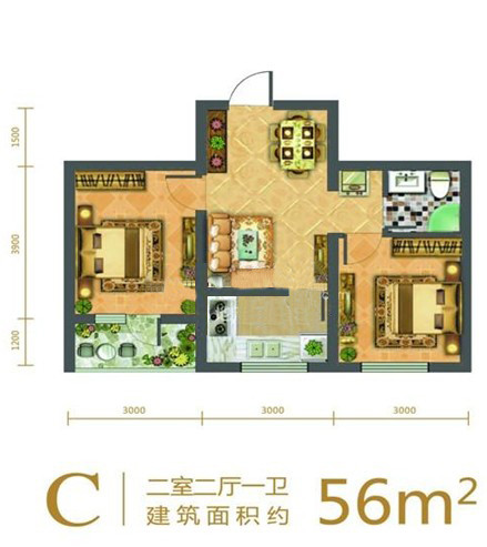 null户型图