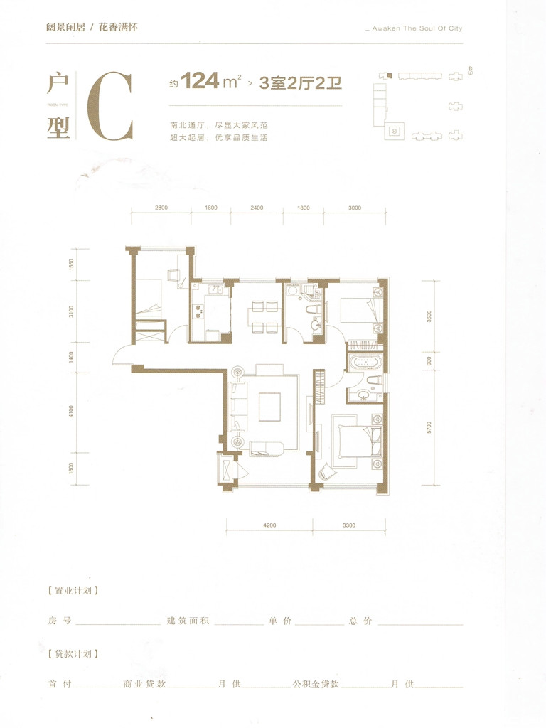 C户型图