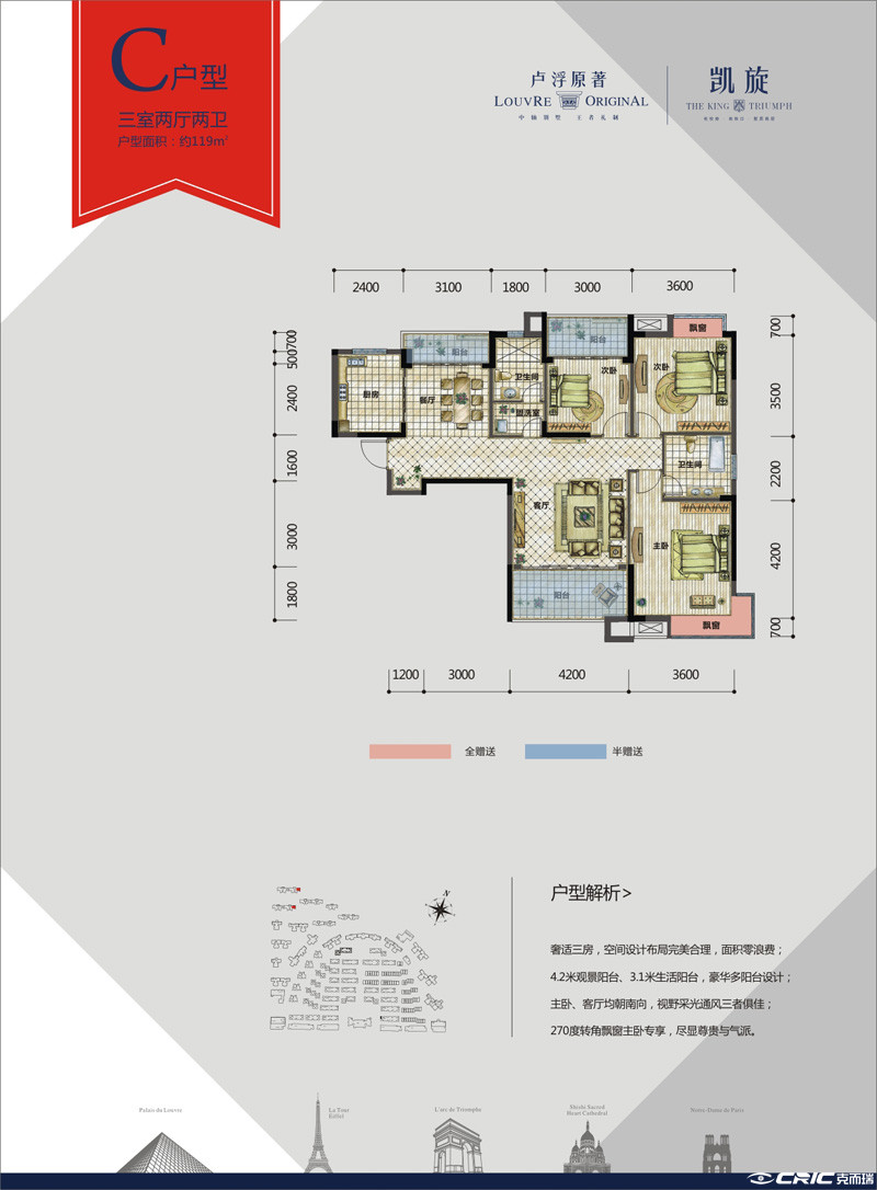 C户型图
