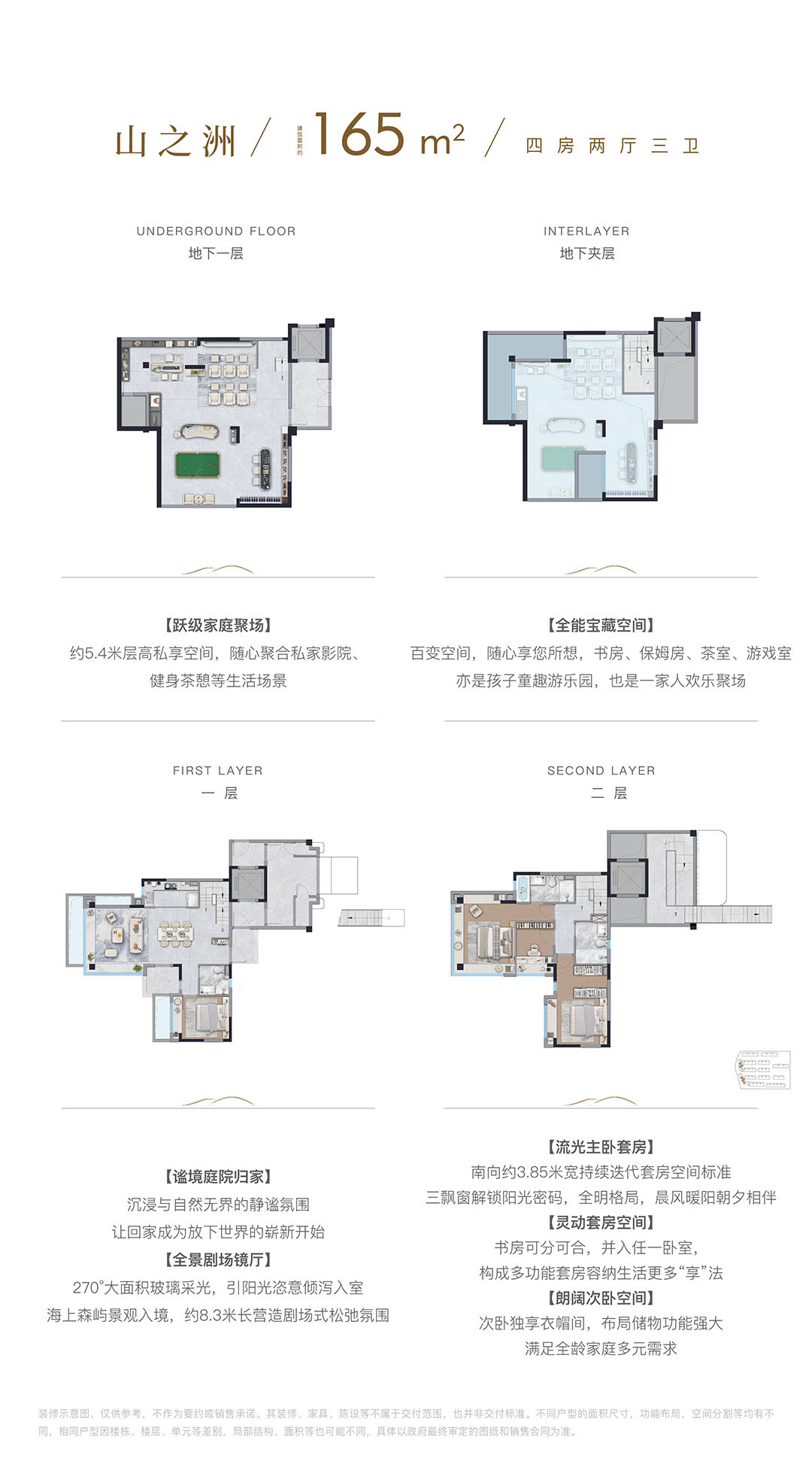 山之洲户型图