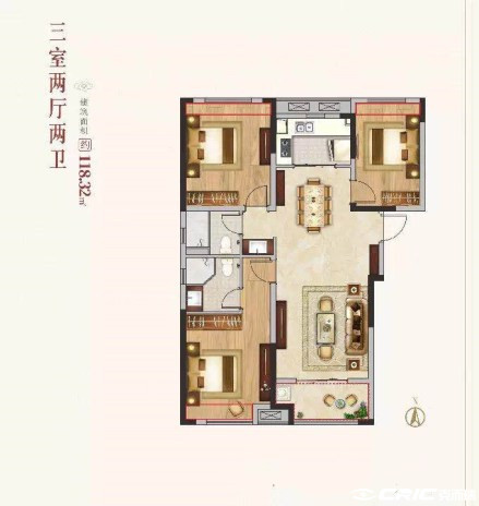 118户型图