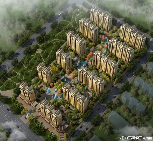 鑫江玫瑰园 效果图