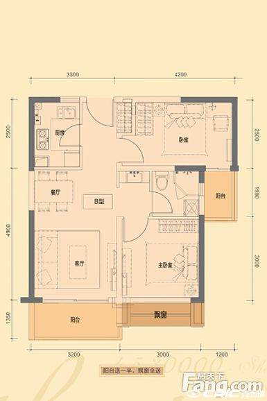 1T8-A户型图