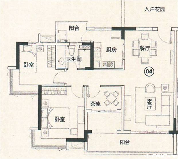 C2户型图