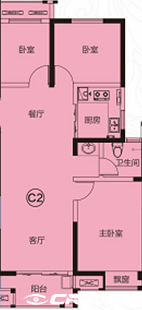 C2户型图