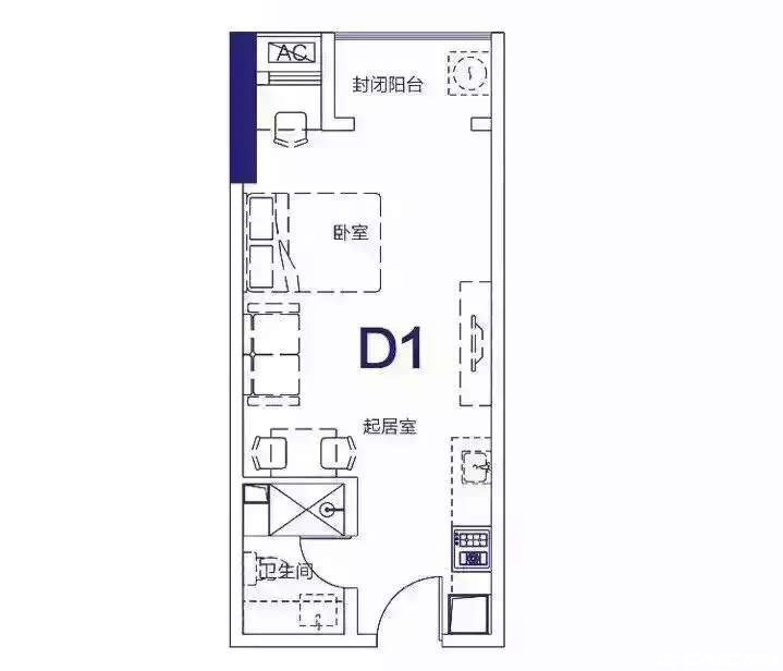 D1户型图