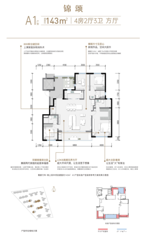 143户型户型图