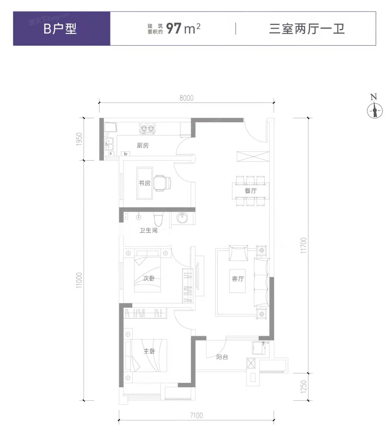 B户型图