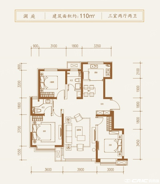 澜庭户型图