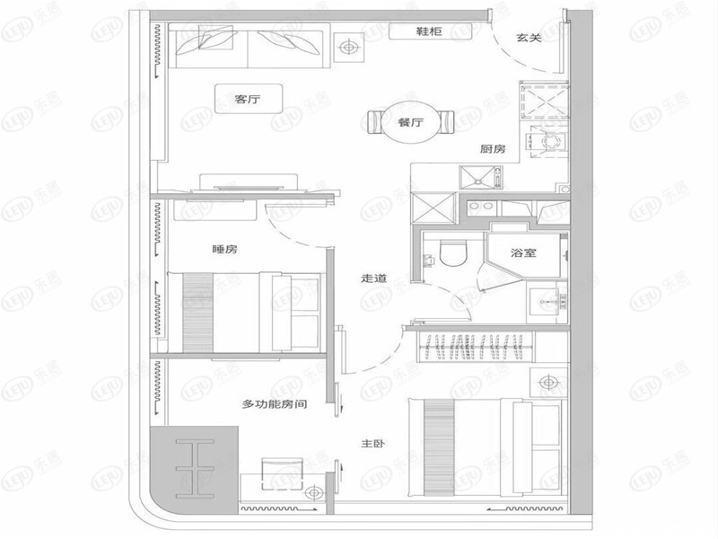 79㎡户型户型图
