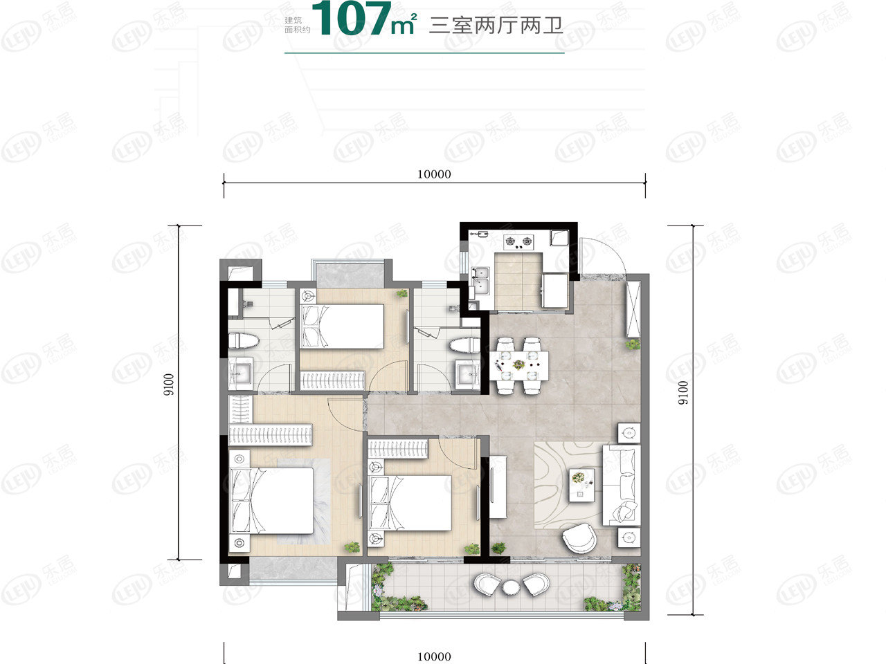 B2户型图