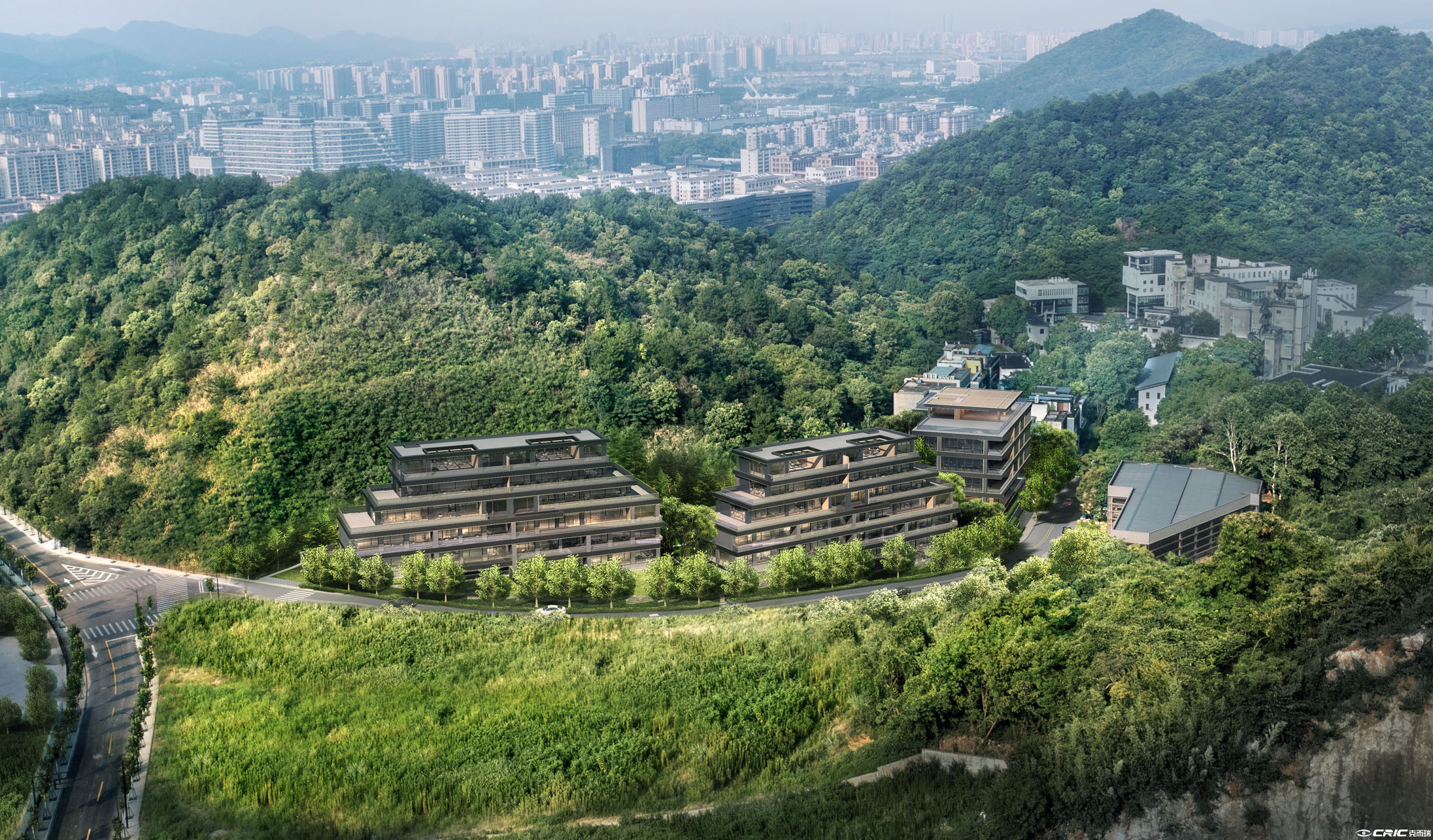 云树望山院 效果图
