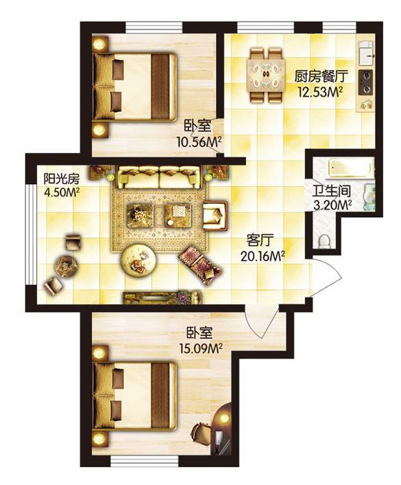 p户型图