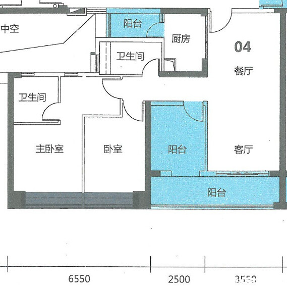 C4户型图