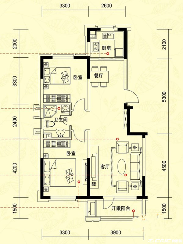 DA户型户型图